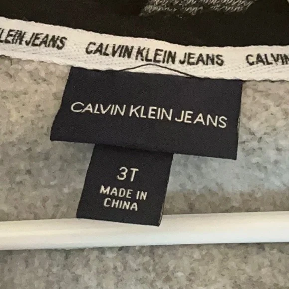 Calvin Klein Jeans Gray and Black Hoodie - Picture 7 of 10